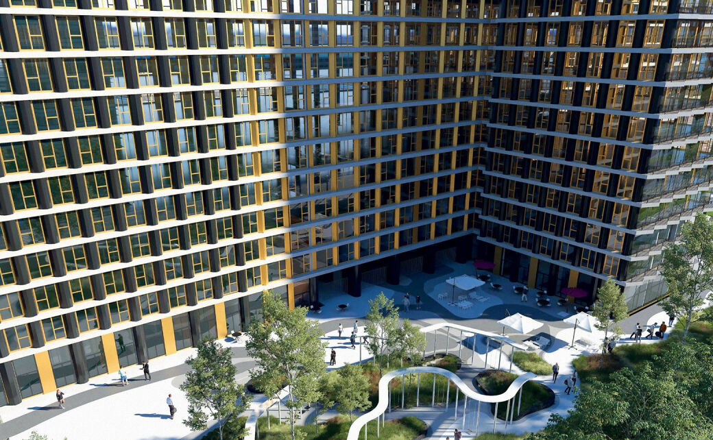 фото жк Nametkin Tower