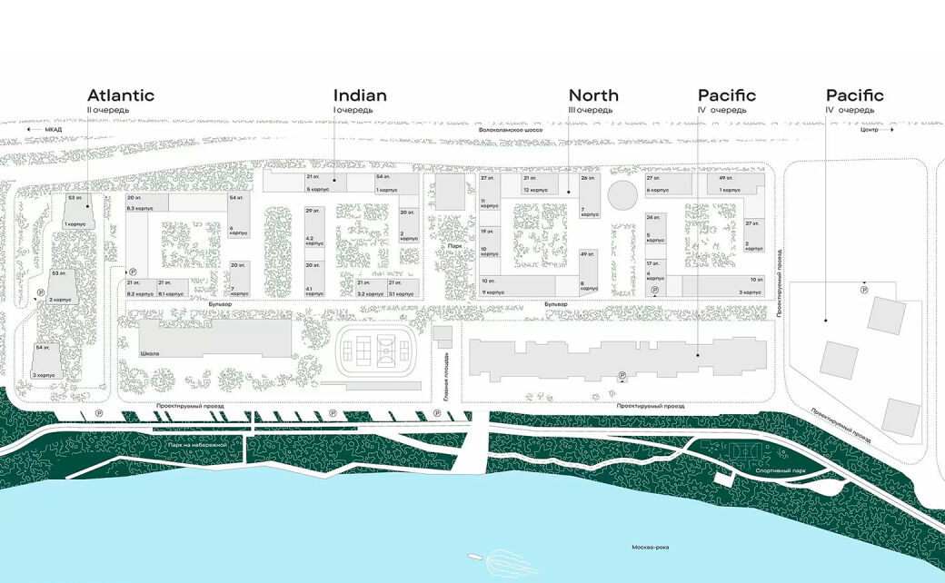 план жк City Bay