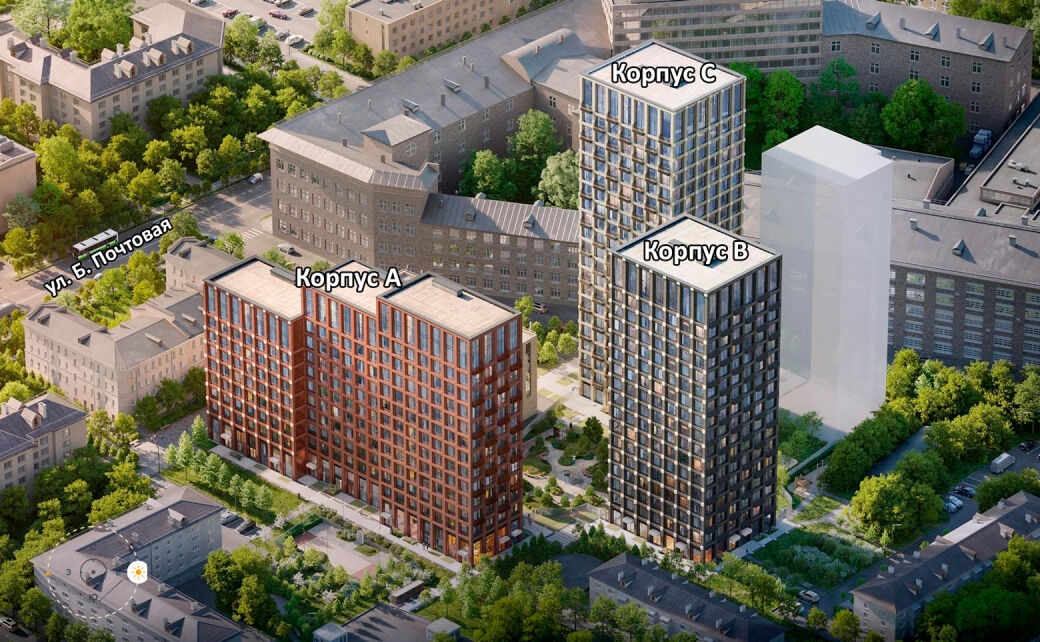 план жк Level Бауманская