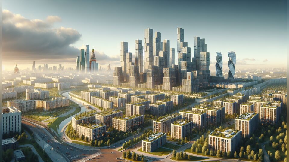 Более 870 тыс. кв. м жилья ввели в эксплуатацию в ТиНАО с начала года