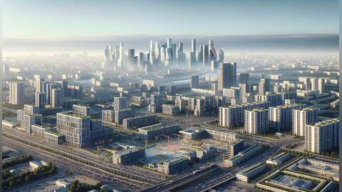 За полгода в Москве введено более 4,3 млн кв. м недвижимости